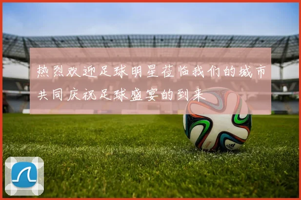 热烈欢迎足球明星莅临我们的城市共同庆祝足球盛宴的到来